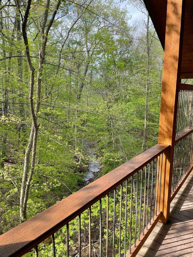 מילסבורג Cricket Hill Treehouse By Amish Country Lodging מראה חיצוני תמונה